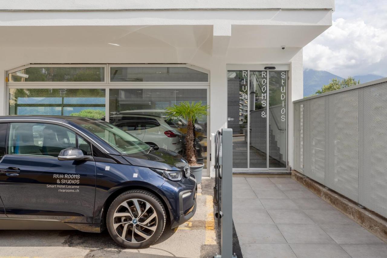 Riva Rooms & Studios - Check-In 24Hr Minusio Bagian luar foto