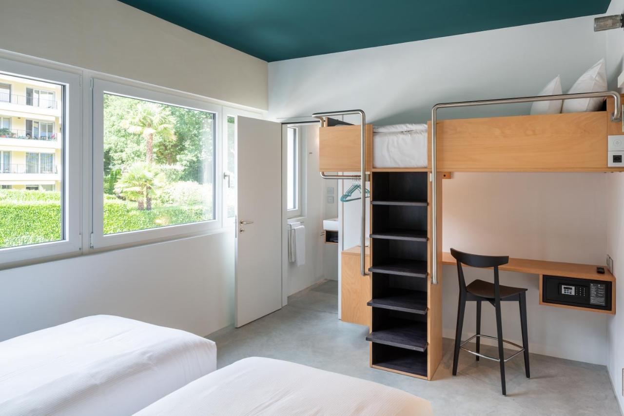 Riva Rooms & Studios - Check-In 24Hr Minusio Bagian luar foto