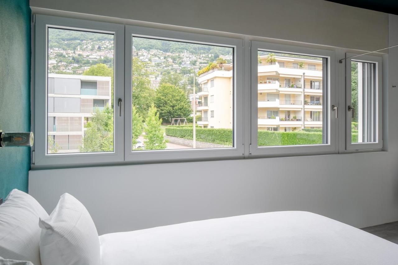 Riva Rooms & Studios - Check-In 24Hr Minusio Bagian luar foto