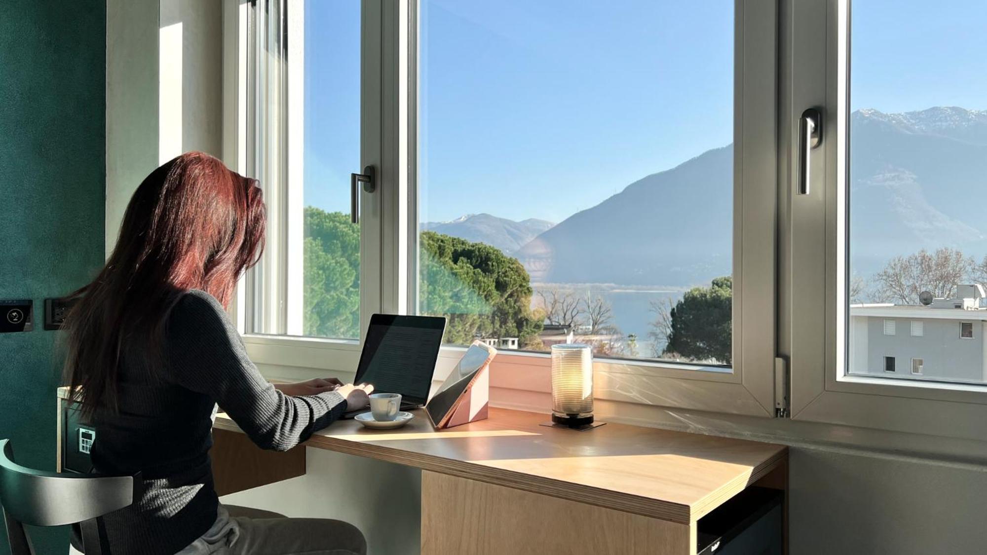 Riva Rooms & Studios - Check-In 24Hr Minusio Bagian luar foto